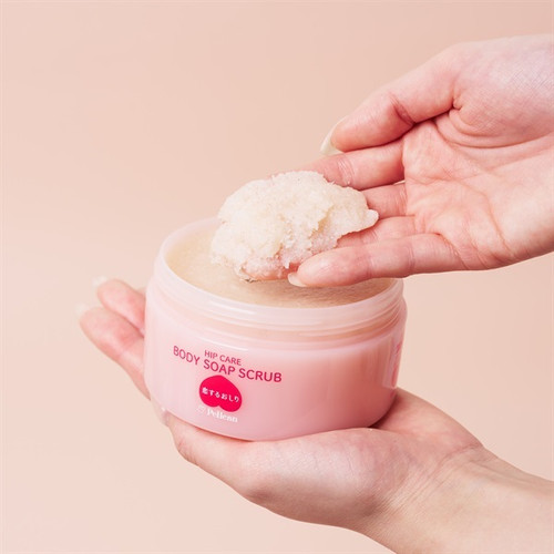 Pelican Booty Care Body Soap Scrub - Sweet Peach 180g | Omakase JP