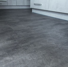 Küche (Dekor Betonoptik, Boden: Vinyl Steinoptik, 3)