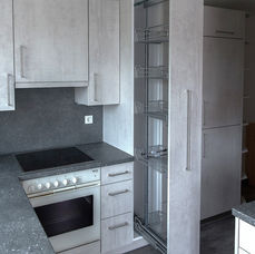 Küche (Dekor Betonoptik, Boden: Vinyl Steinoptik, 3)