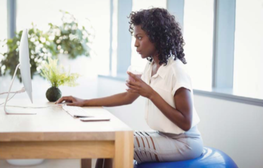 Active sitting