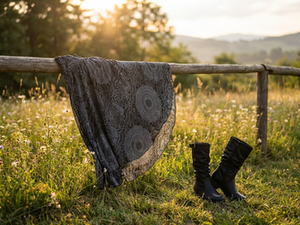 Boho-Biker Revolution: Il Mix Perfetto tra Stivali Motociclista e Gonne Maxi che Devi Avere