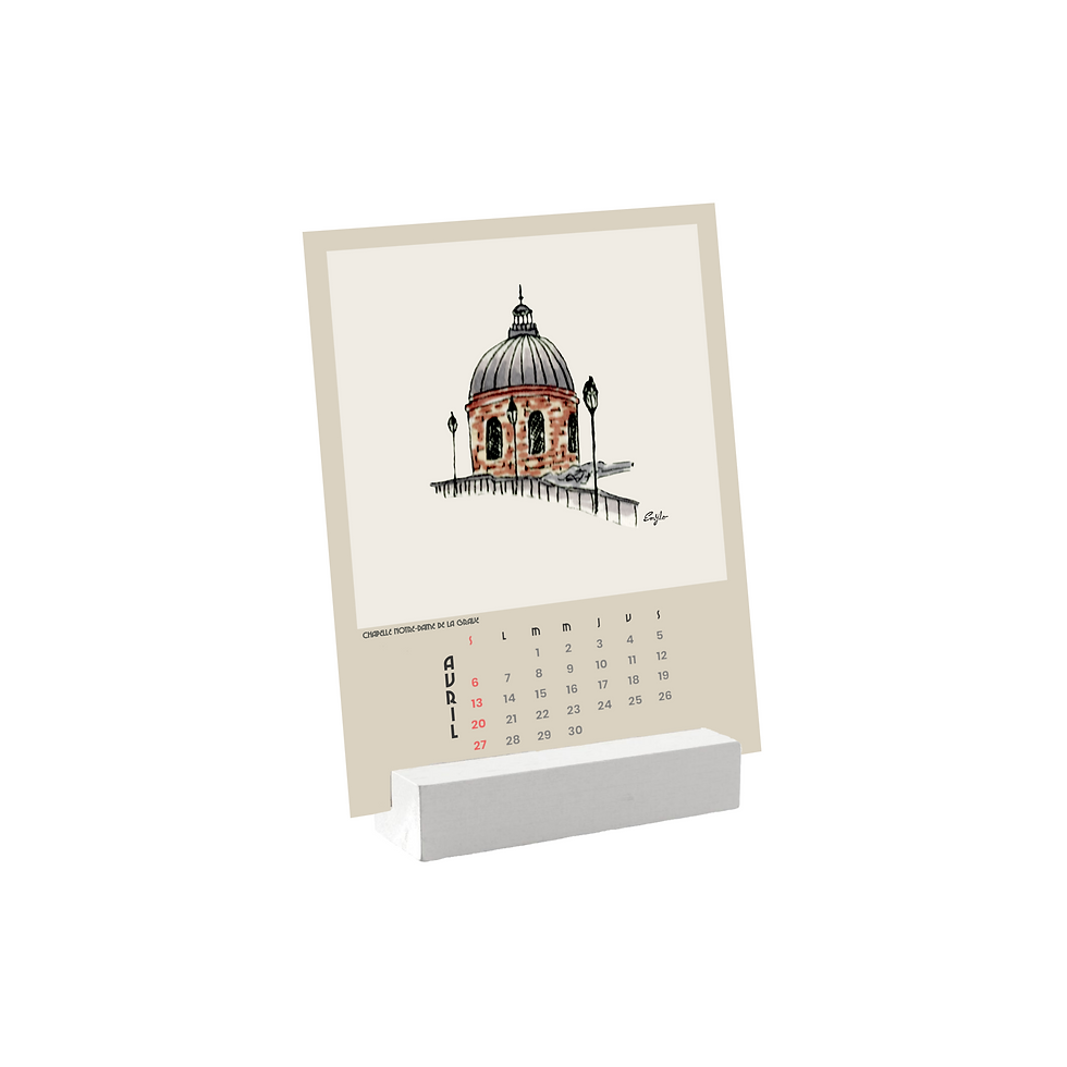 Miniature : Calendrier de bureau Cartes postales Toulouse EmYLo