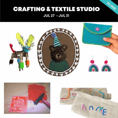 Crafting/Textile Studio (TK-2ND) & Sewing, Accessories, & Fashion Studio (3RD-9TH)