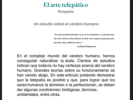 El arte telepático