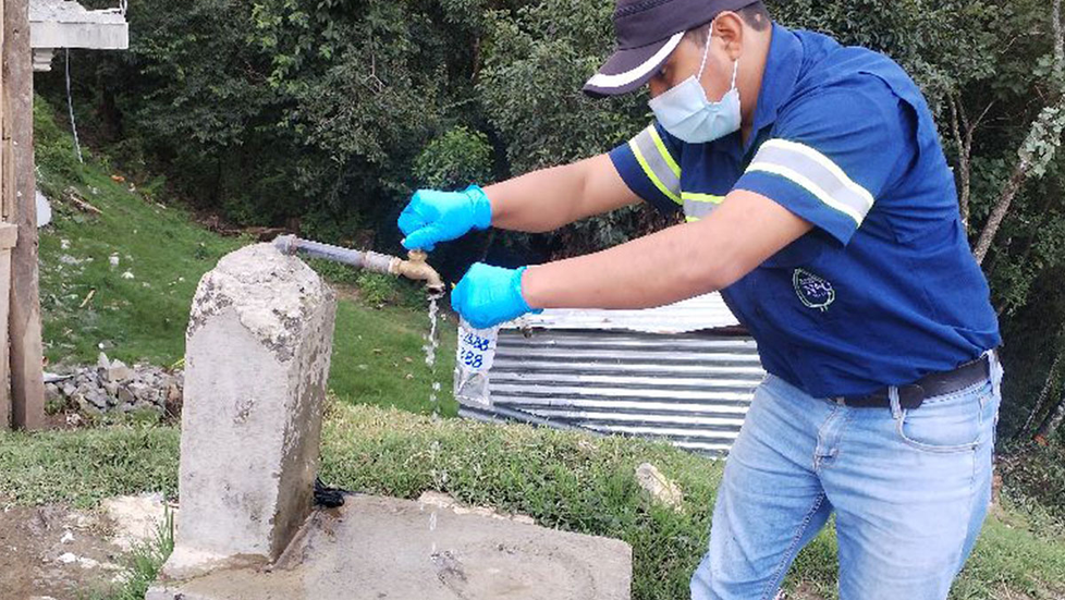Proyecto Crecer Sano del MSPAS: realiza verificación de la calidad del agua en comunidades para contribuir a un sano crecimiento