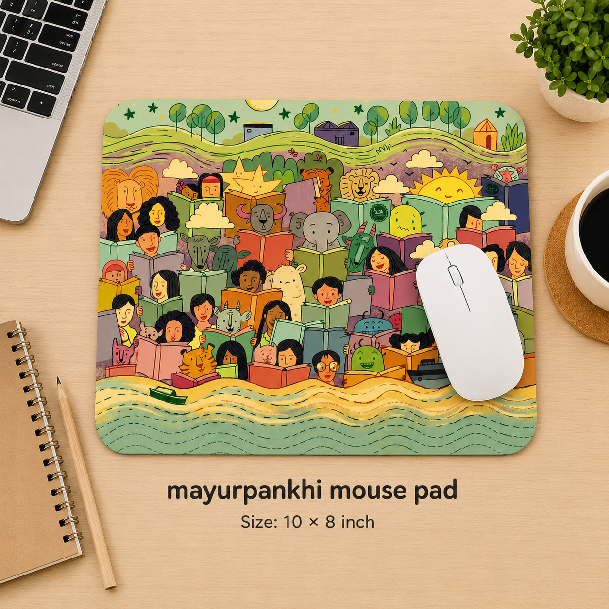 Mayurpankhi Mouse Pad – Reading Together