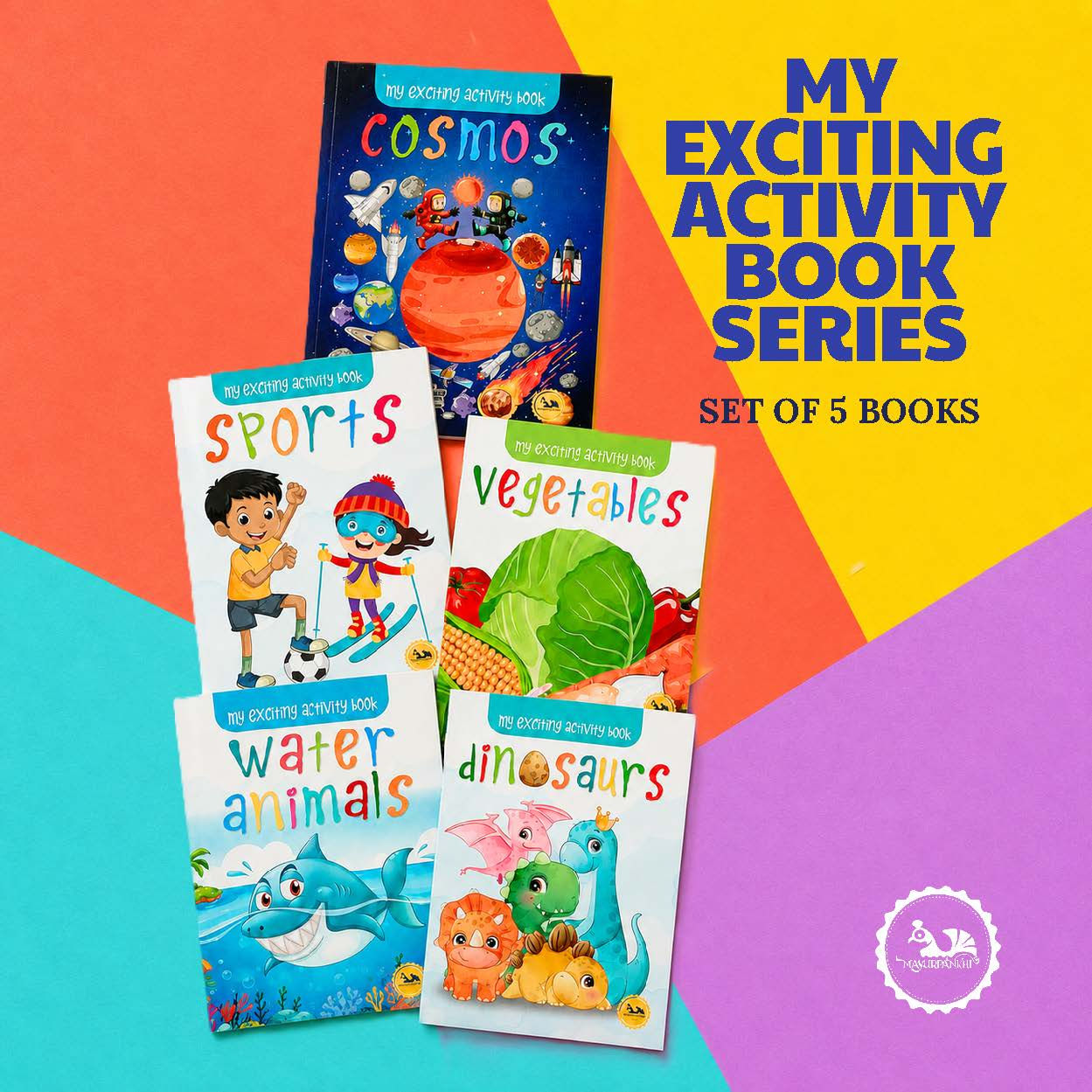 My Exciting Activity Book- Set of 5 Books