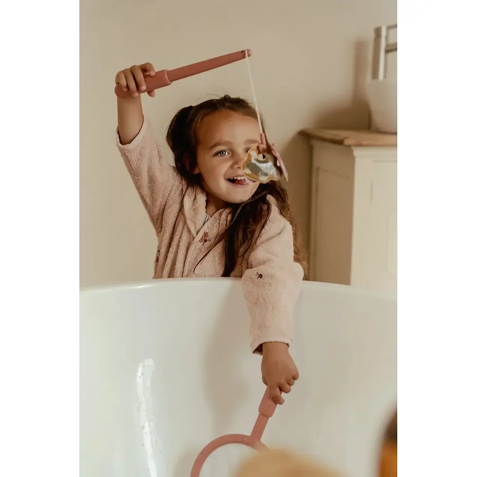 תמונה ממוזערת: משחק דייג לאמבטיה ורוד LITTLE DUTCH