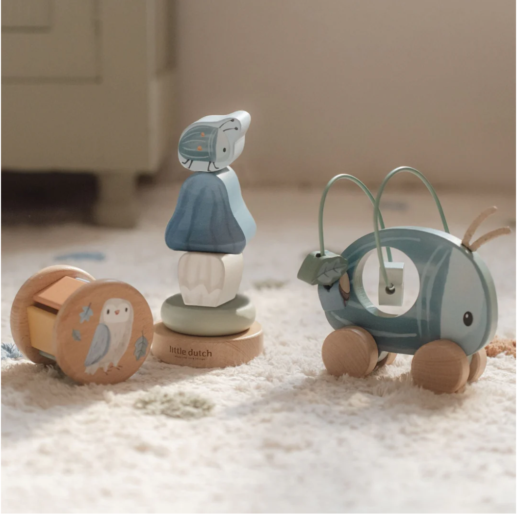 קופסת מתנה עם צעצועי עץ LITTLE DUTCH