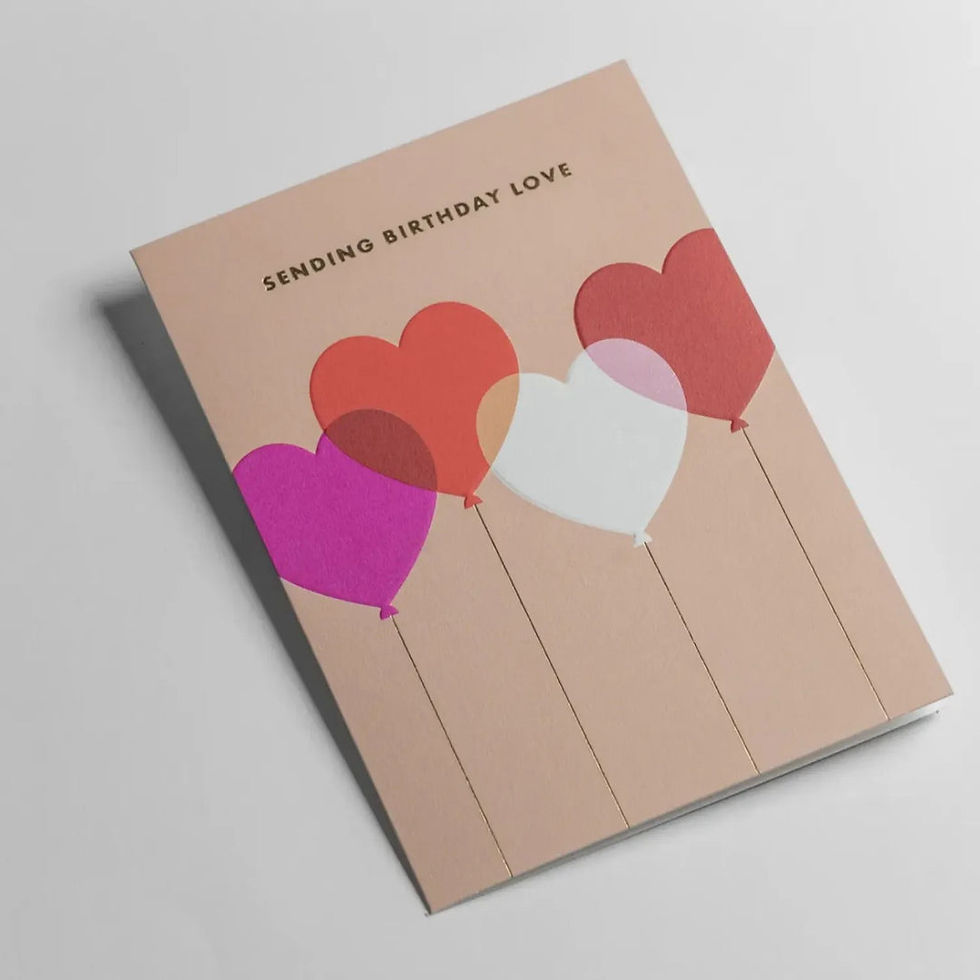 תמונה ממוזערת: כרטיס ברכה: Sending Birthday Love