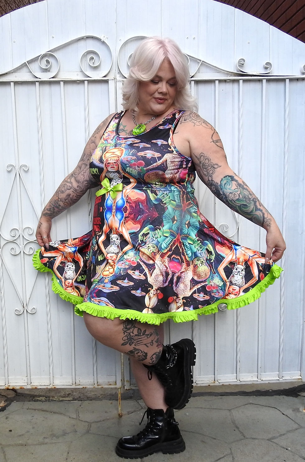 Thumbnail: FASHION WHORE Mars Attack Dress