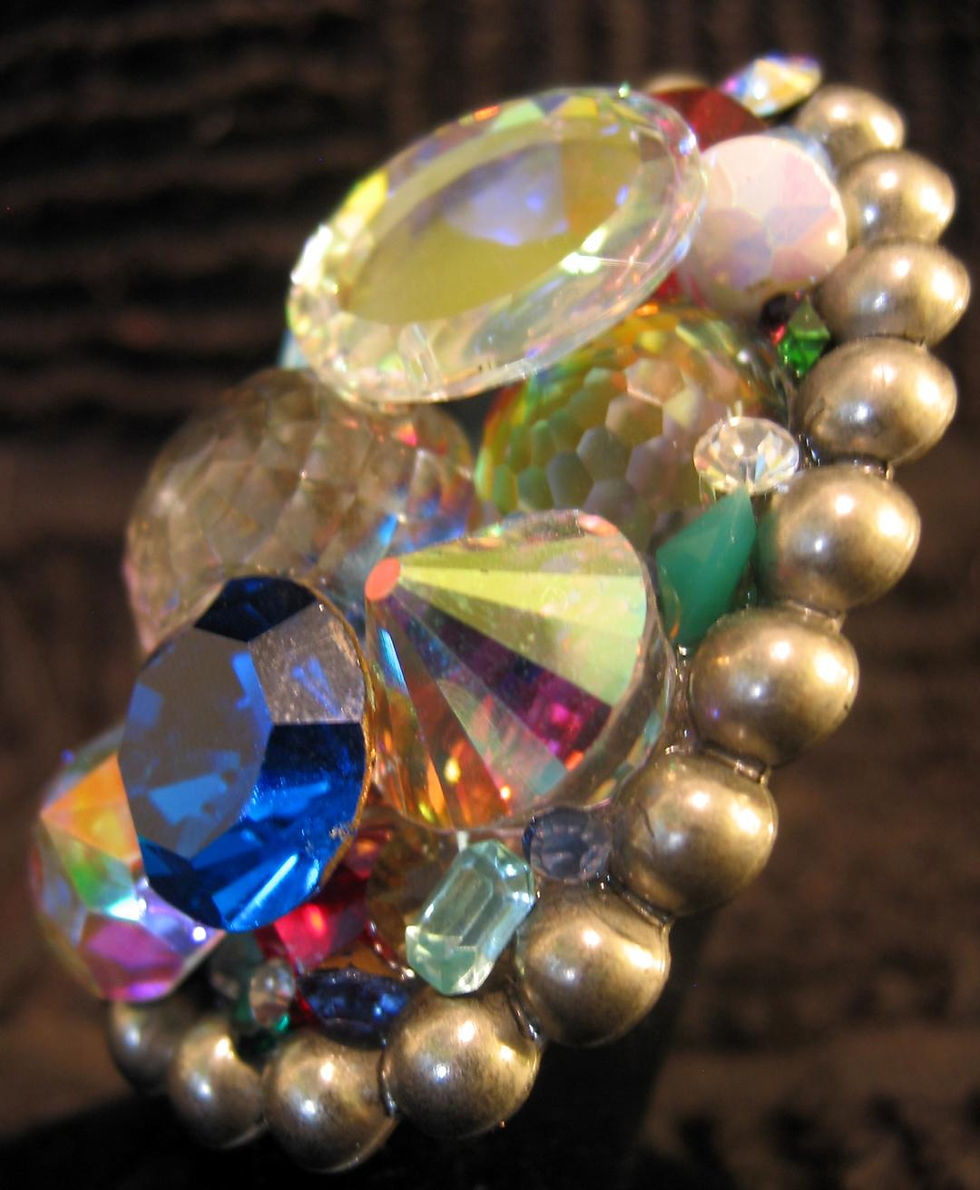 Thumbnail: Crystal Gumball Ring