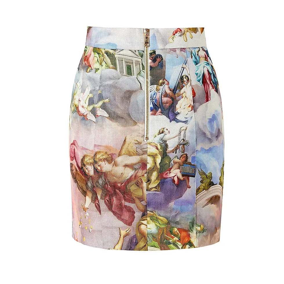 Thumbnail: Renaissance Painting Skirt