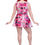 Thumbnail: Pink Cellphone Skirt Set