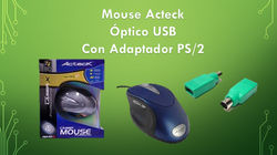Mouse Acteck USB/PS2