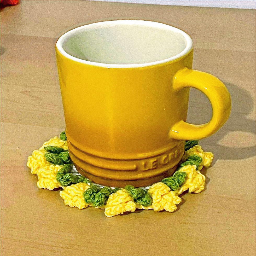 Thumbnail: Floral Coasters