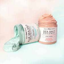 VitaminSea.beauty Blue Sea Kale Grapefruit Deep Pore Exfoliating Face Mask