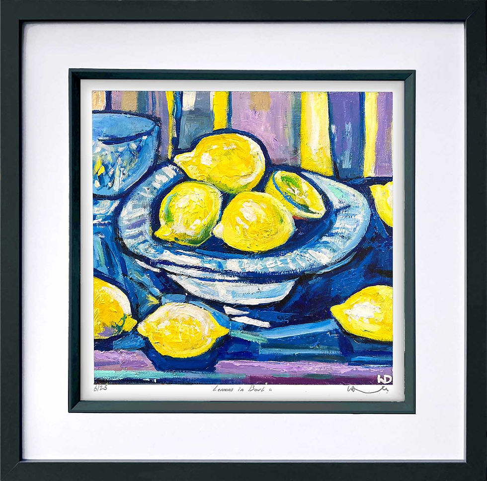 Thumbnail: Lemons in Bowl 4 Print