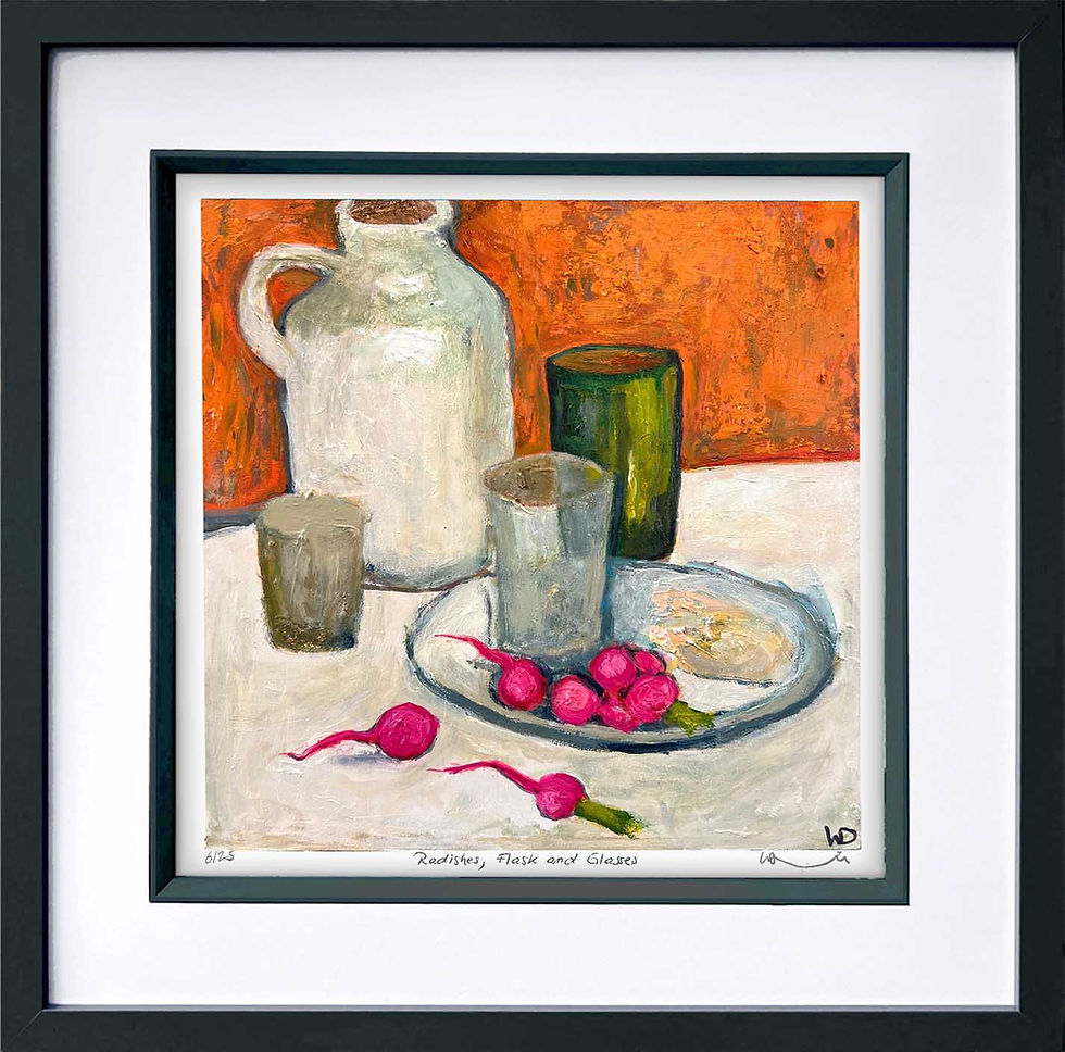 Thumbnail: Radishes, Flask and Glasses