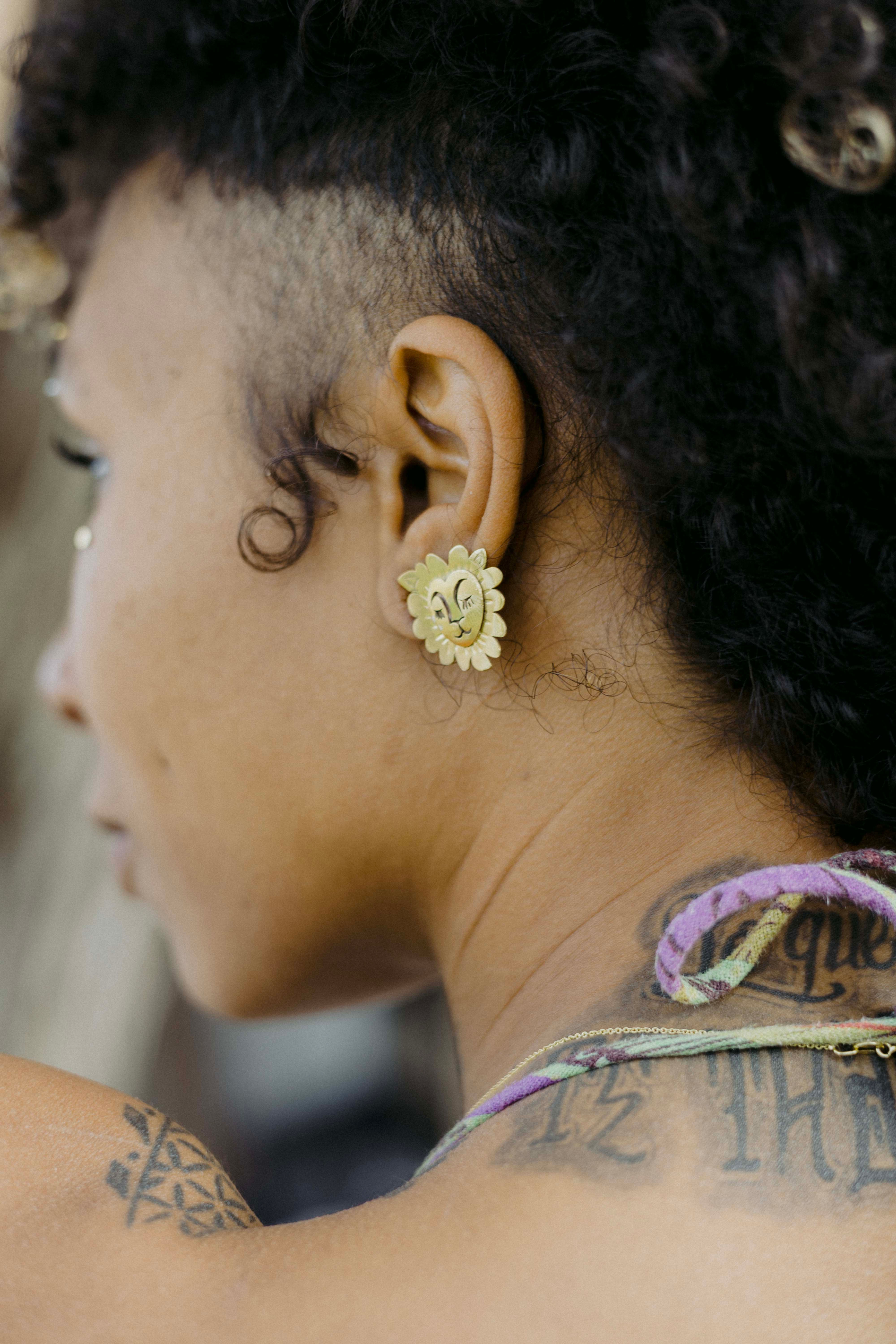 Pendientes mini leones