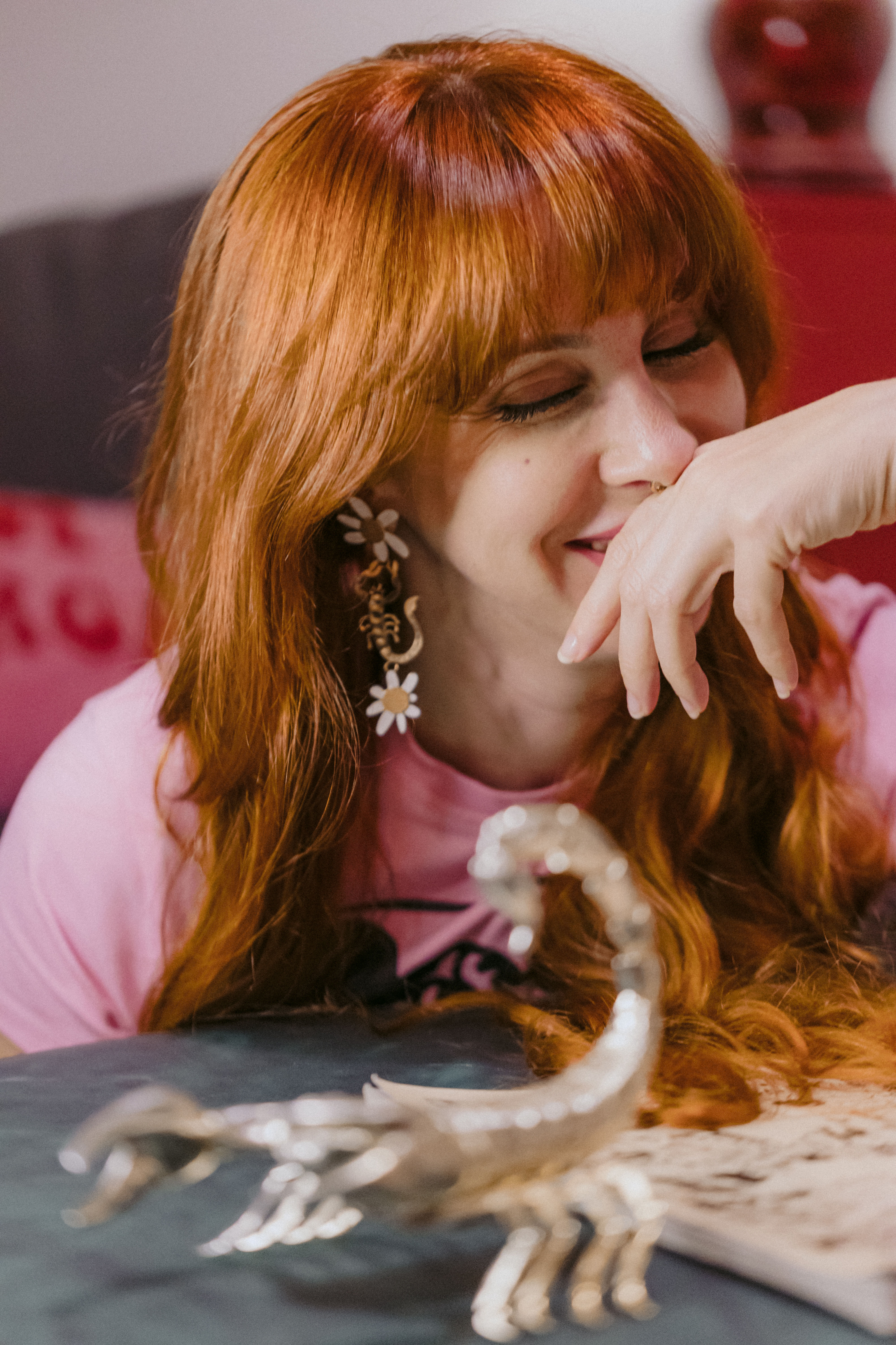 Pendientes escorpiones y flores