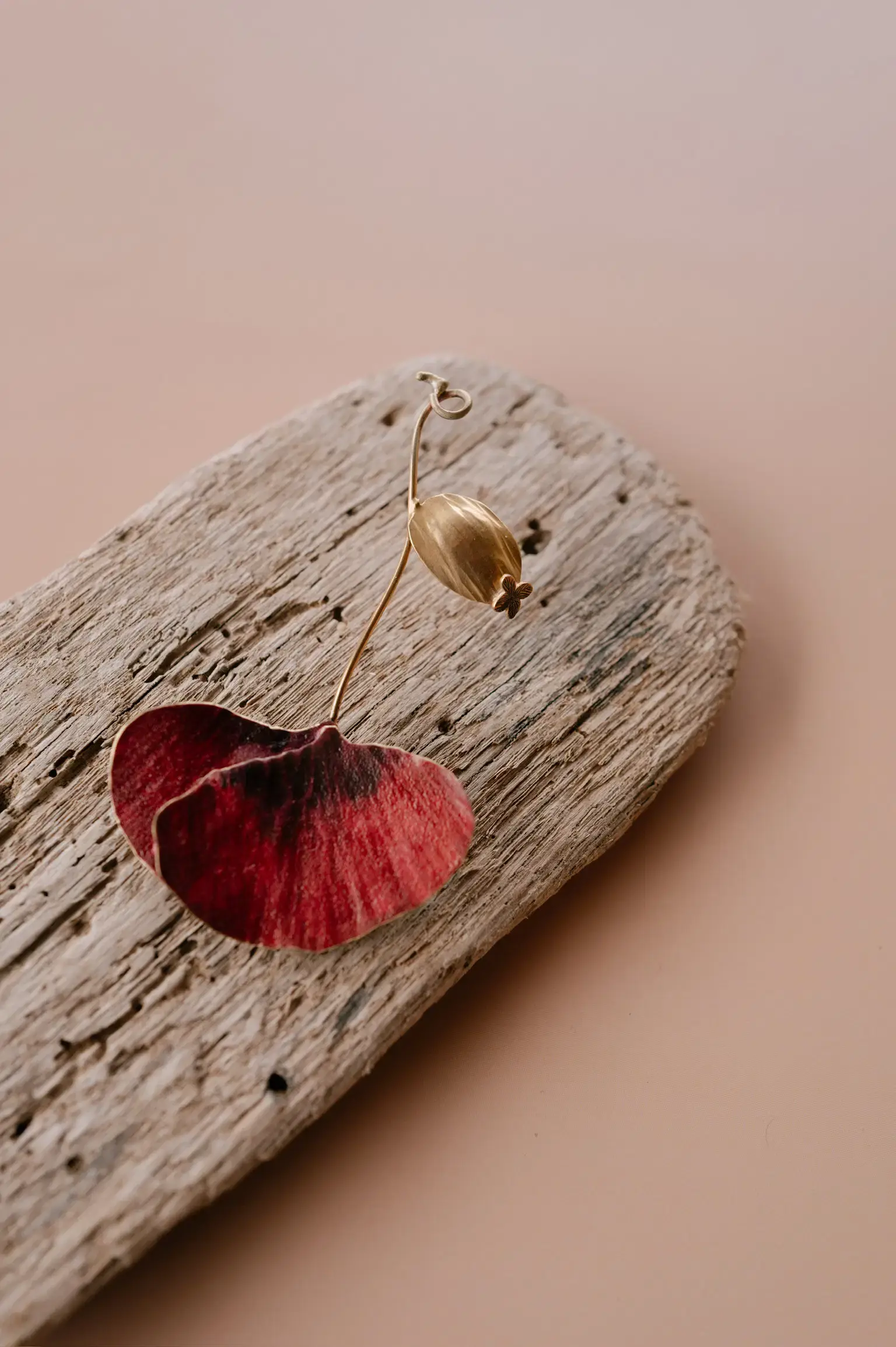 Pendientes amapolas LISTAS PARA ENVIAR