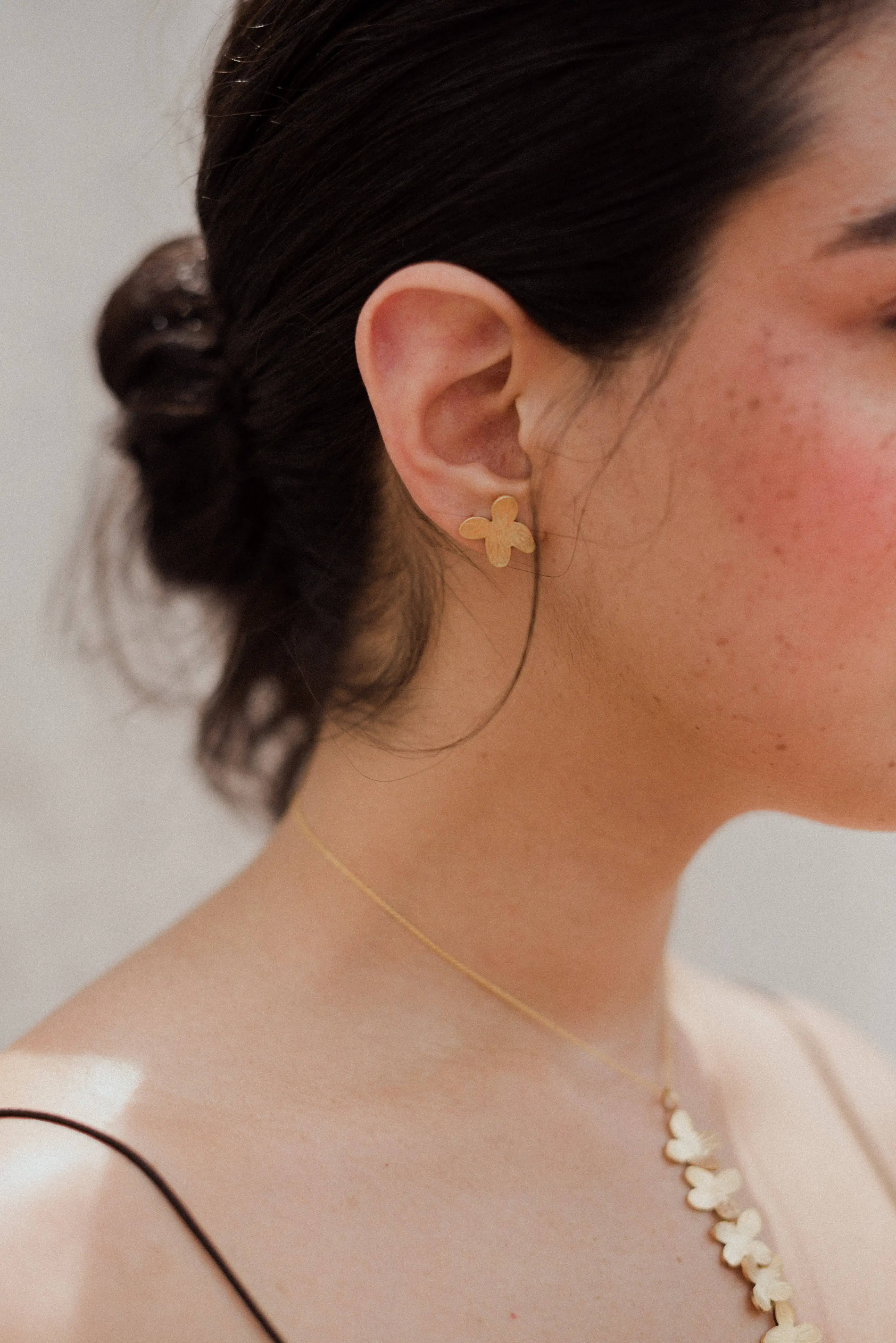 Pendientes hortensias pequeñas | María Rosúa