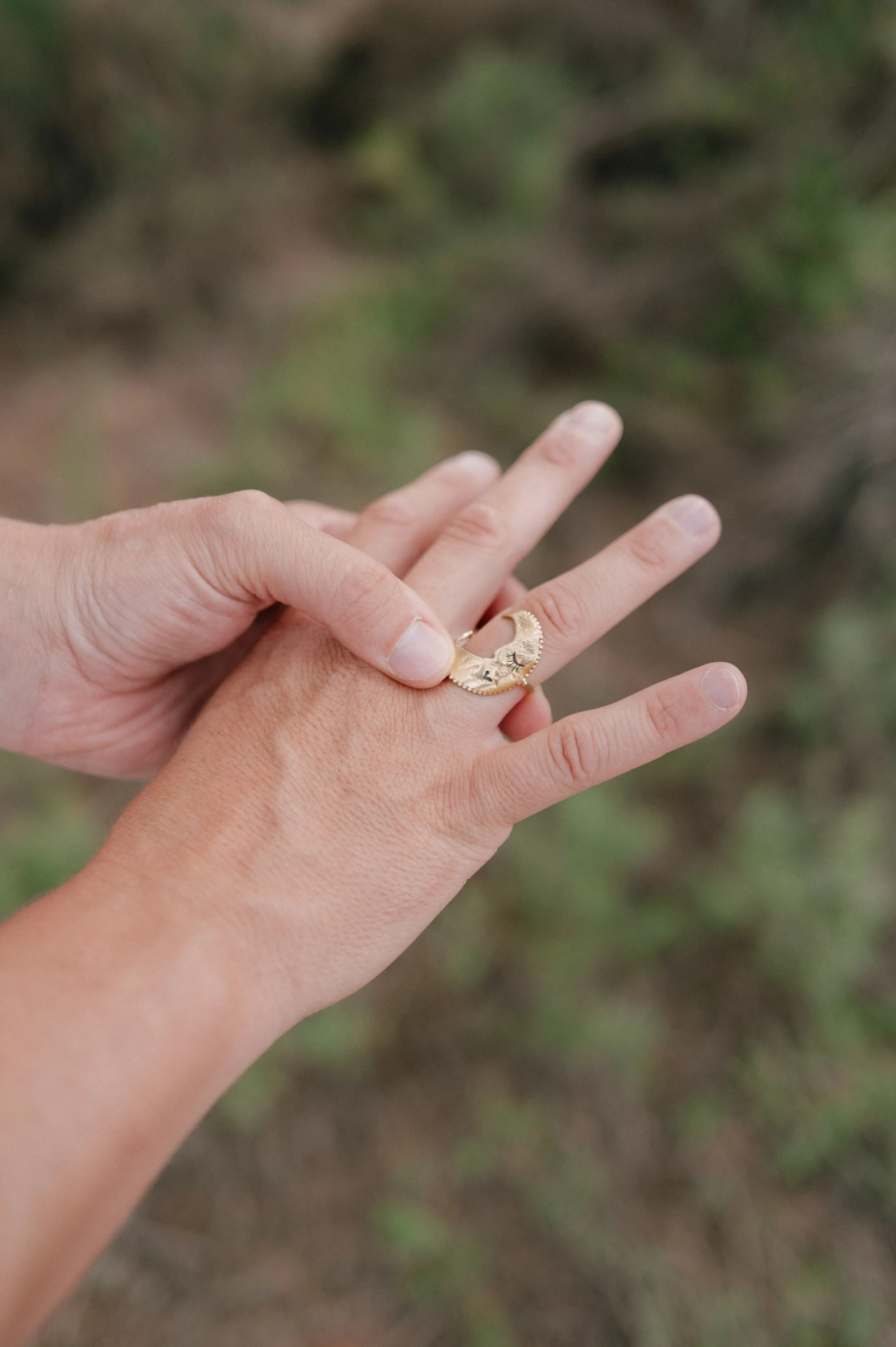 Anillo luna | María Rosúa