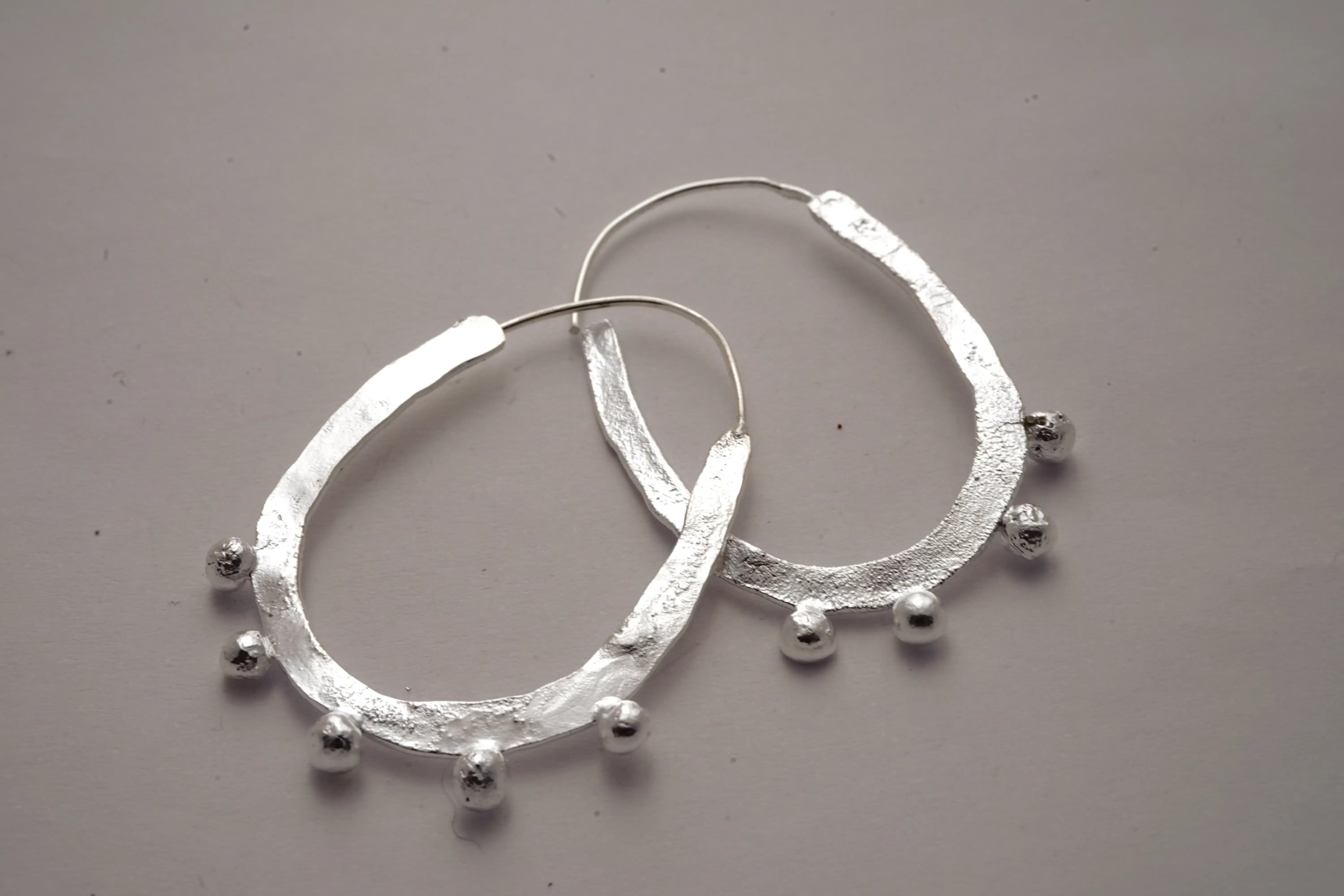 Argollas oval medianas| María Rosúa