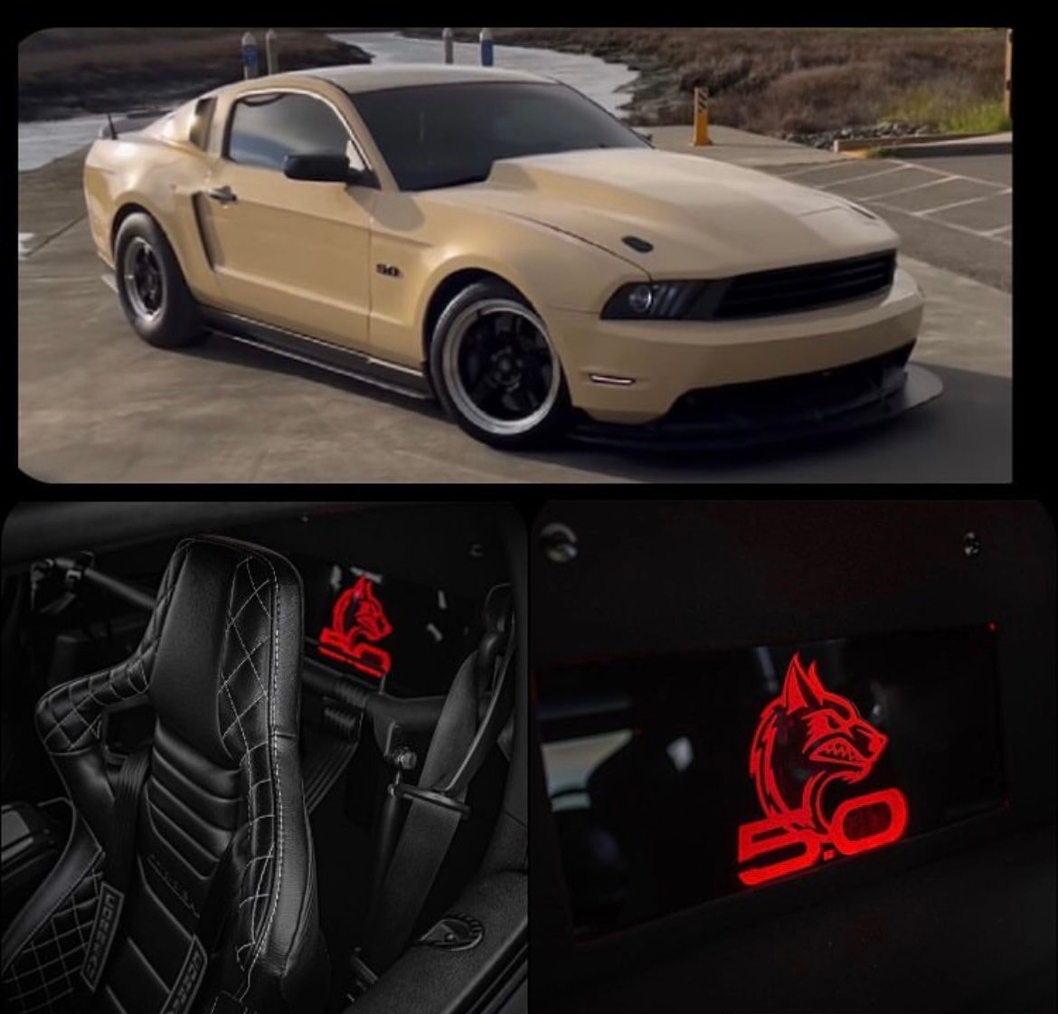 S197 Mustang Coup Rear Seat Deletes