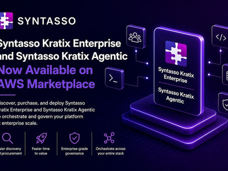 Syntasso Kratix Enterprise and Syntasso Kratix Agentic Now Available on AWS Marketplace