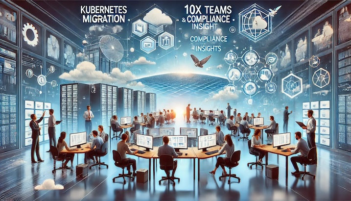 Kubernetes Migration, 10x Teams and Compliance Insights