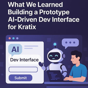 What We Learned Building a Prototype AI-Driven Dev Interface for Kratix