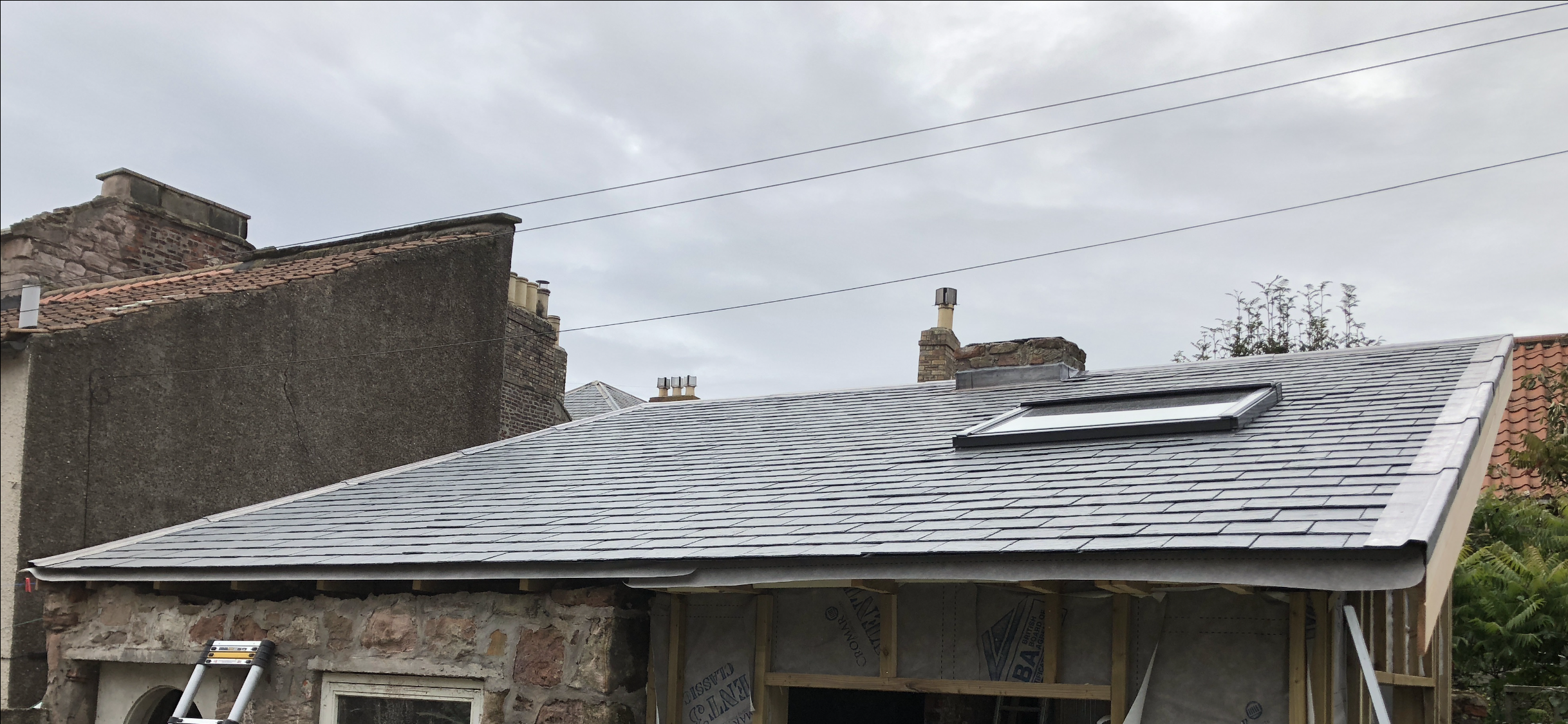 Roof Slated and Lead Flashings