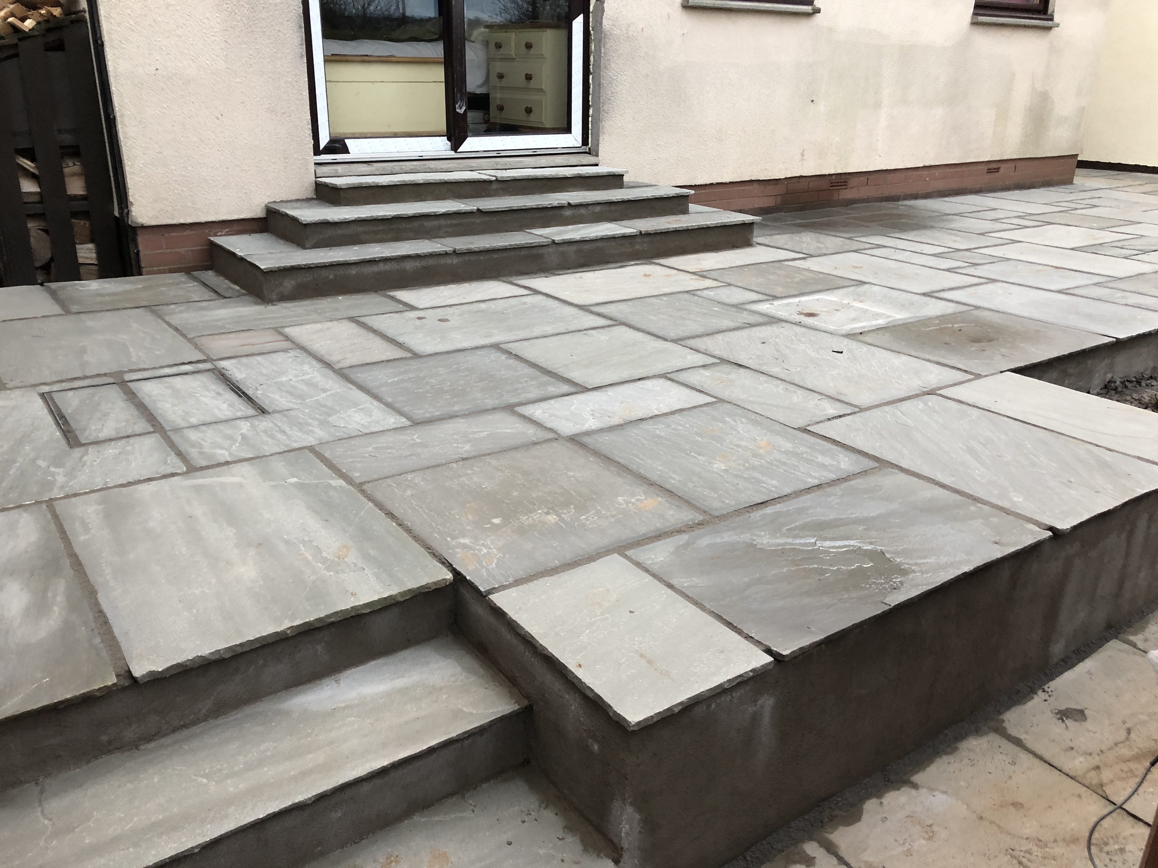 Patio Laid & Steps