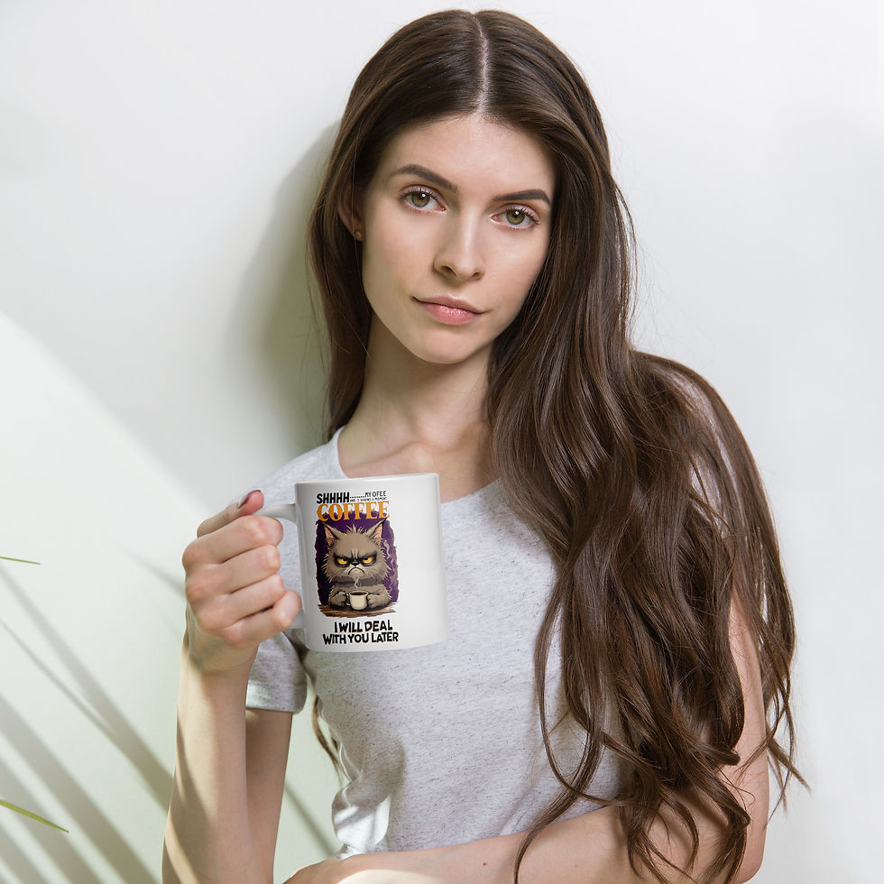 Thumbnail: White glossy mug