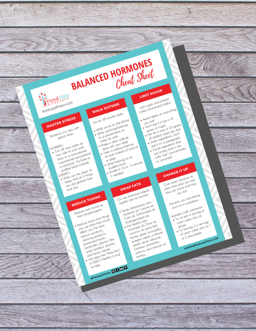 Hormone Cheat Sheet