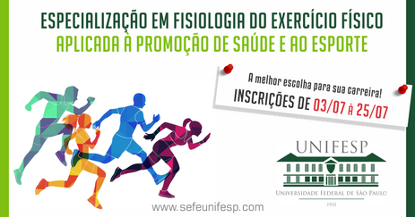 Nova turma da Pós-graduação em Fisiologia do Exercício Aplicada a Promoção de Saúde e ao Esporte da 