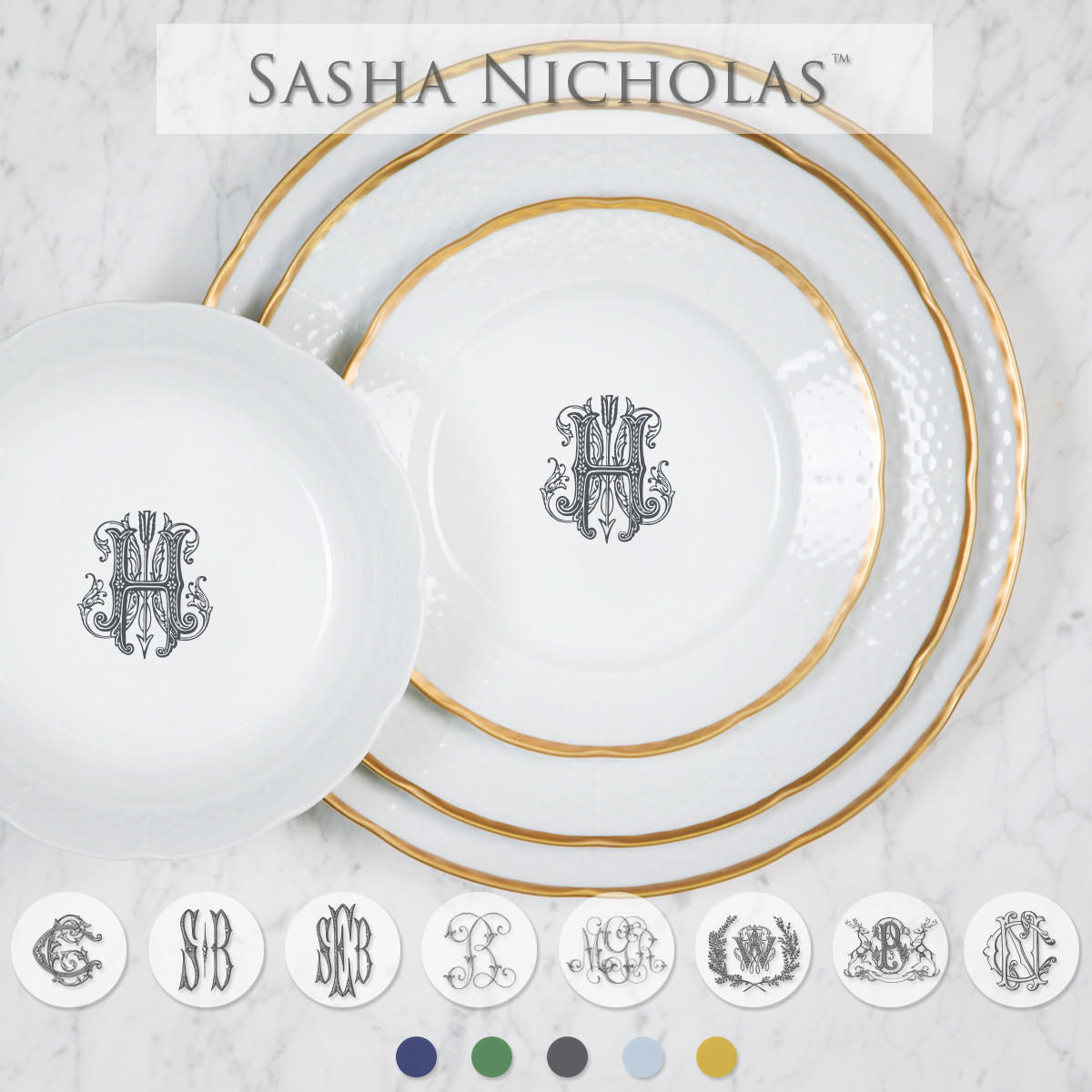 Camden 4 Piece Place Setting | Sasha Nicholas