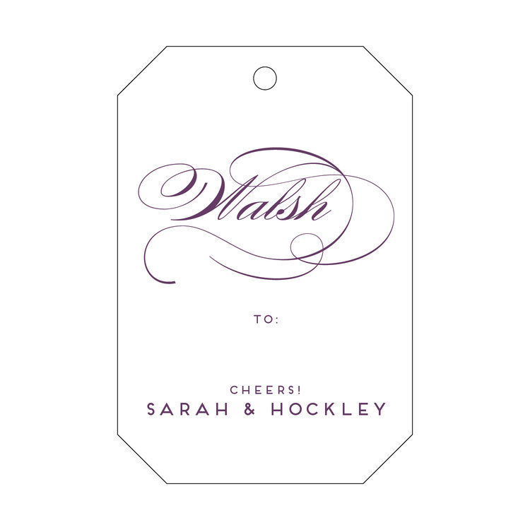 Personalized Gift Tag | T39 | Haute Papier