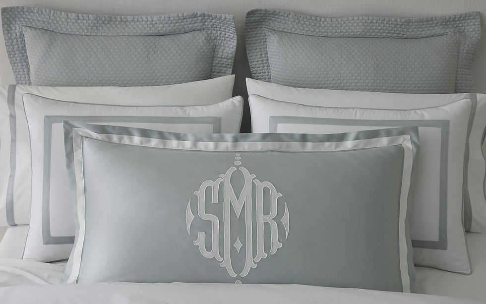 Thumbnail: Pearl Coverlet | Matouk Luxury Linens