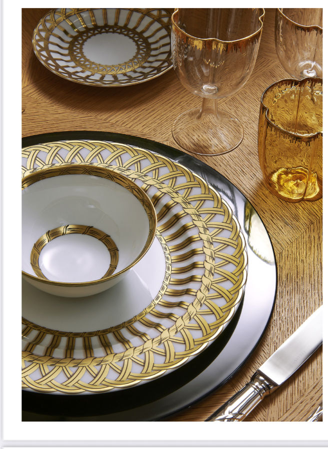 Thumbnail: Vannerie Gold Salad Serving Bowl | Made To Order