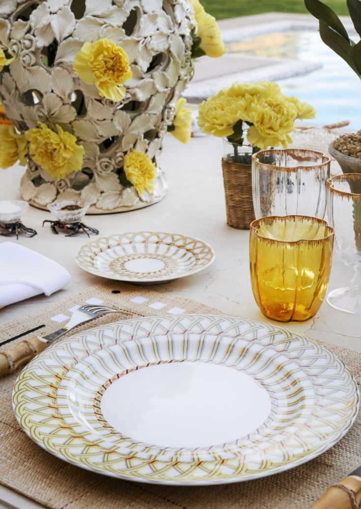 Thumbnail: Vannerie Cottage Bread Plates | Set of 6 | Made To Order