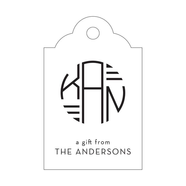 Personalized Gift Tag | T392 | Haute Papier