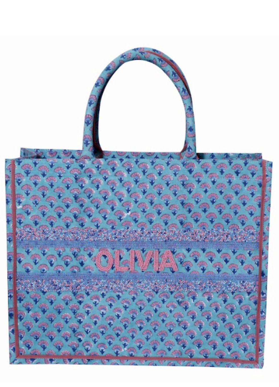 Thumbnail: Custom french market personalized tote - fully customizable