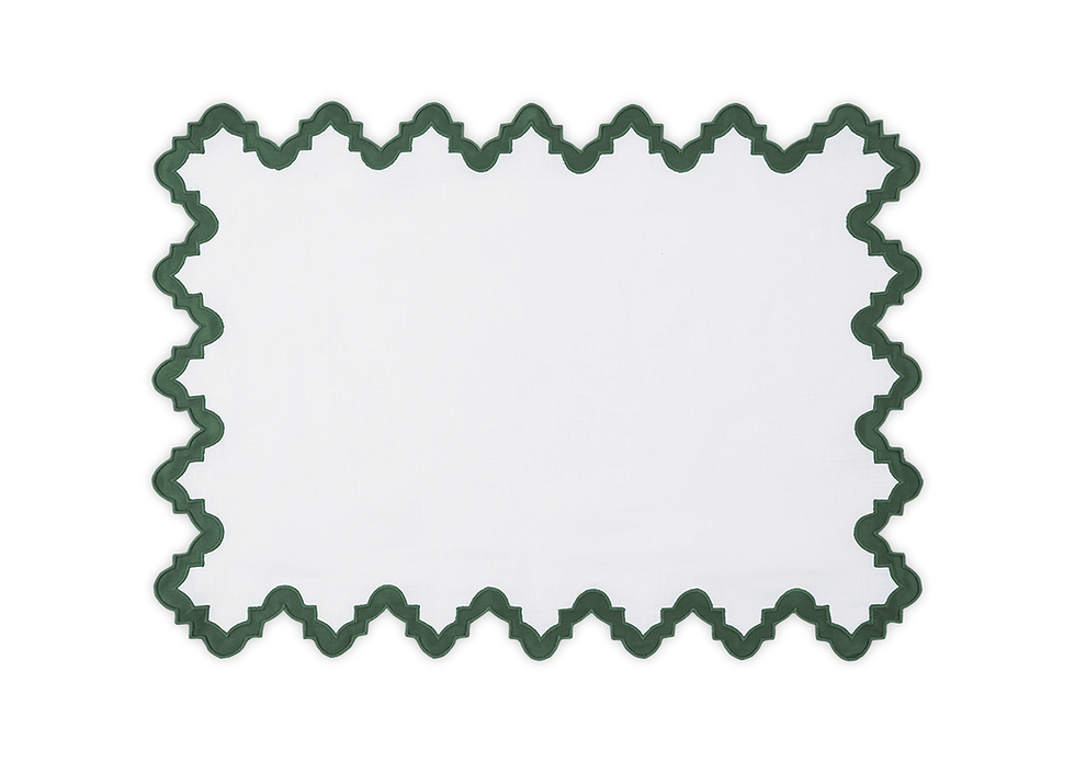 Thumbnail: Aziza Placemats | Set of 4 | Matouk Luxury Linens