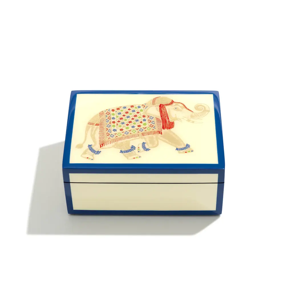 Elephant Lacquer Box | Bernard Maisner