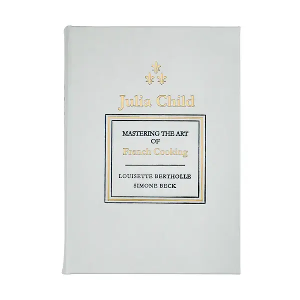 Julia Child Master the Art of French Cooking | Leather Bounded Cover