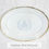 Thumbnail: Weave 24Kt Gold Oval Platter | Sasha Nicholas
