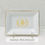 Thumbnail: 24K Gold Monogrammed Pin Dish | Sasha Nicholas